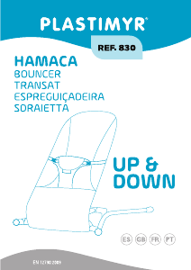 Manual de uso Plastimyr Up & Down Hamaca bebé
