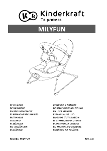 Manual de uso Kinderkraft Milyfun Hamaca bebé