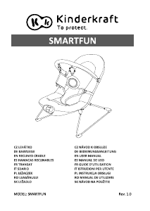 Manual de uso Kinderkraft Smartfun Hamaca bebé