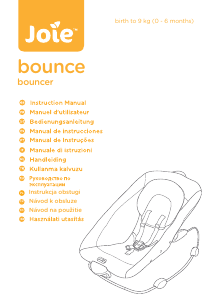 Mode d’emploi Joie Bounce Balancelle bébé