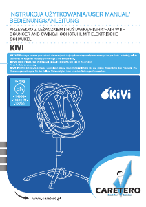 Bedienungsanleitung Caretero Kivi Schaukelwippe