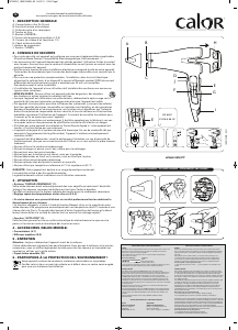 Handleiding Calor CV7620C0 Ac Sensor Haardroger