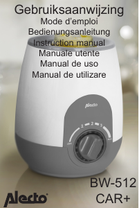 Manual Alecto BW-512 Bottle Warmer