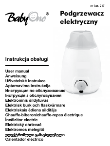 Manual BabyOno 217 Încălzitor biberoane