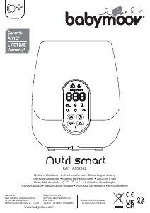 Manuál Babymoov A002032 Nutri Smart Ohřívač lahví