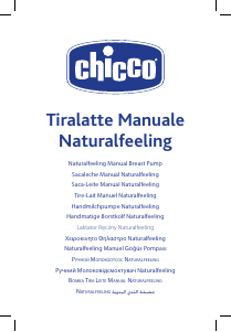 Manual Chicco Naturalfeeling Bomba tira leite