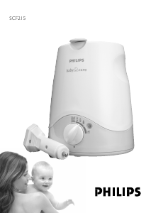 Vadovas Philips SCF215 Baby Care Buteliuko šildytuvas