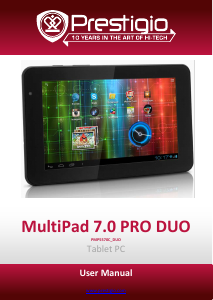 Handleiding Prestigio MultiPad 7.0 Pro Duo Tablet