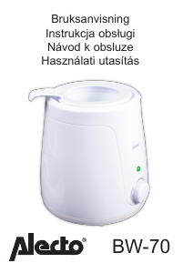 Használati útmutató Alecto BW-70 Palackmelegítő