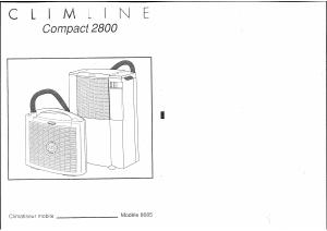 Mode d’emploi Calor 8685 Clim Line Climatiseur