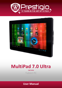 Handleiding Prestigio MultiPad 7.0 Ultra Tablet