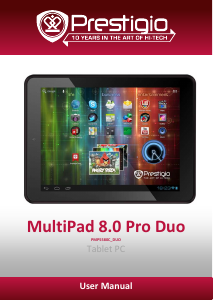Handleiding Prestigio MultiPad 8.0 Pro Duo Tablet