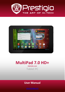 Manual Prestigio MultiPad 7.0 HD+ Tablet