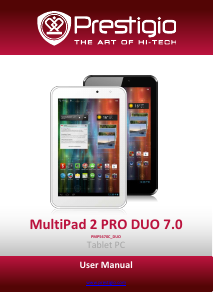 Handleiding Prestigio MultiPad 2 Pro Duo 7.0 Tablet