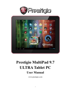Manual Prestigio MultiPad 9.7 Ultra Tablet