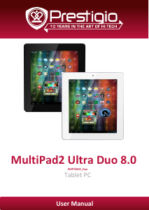 Manual Prestigio MultiPad 2 Ultra Duo 8.0 Tablet