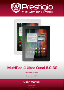 Manual Prestigio MultiPad 4 Ultra Quad 8.0 3G Tablet