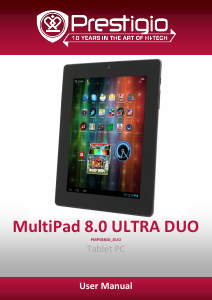 Manual Prestigio MultiPad 8.0 Ultra Duo Tablet