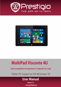 Handleiding Prestigio MultiPad Visconte 4U Tablet
