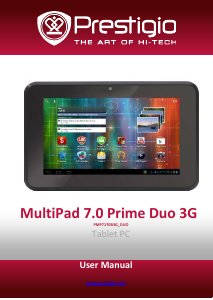 Manual Prestigio MultiPad 7.0 Prime Duo 3G Tablet