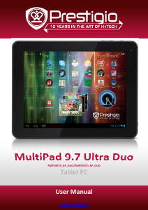 Handleiding Prestigio MultiPad 9.7 Ultra Duo Tablet