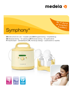 Bruksanvisning Medela Symphony Brystpumpe