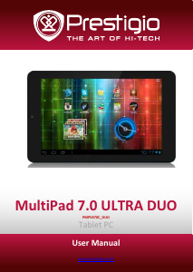 Manual Prestigio MultiPad 7.0 Ultra Duo Tablet