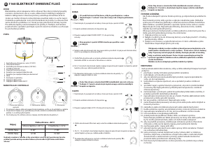 Návod Nuvita 1160 Ohrievač fliaš