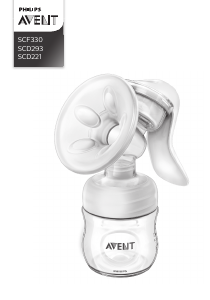 Посібник Philips SCD221 Avent Молоковідсмоктувач