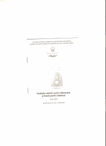 Manual Sun Wave NN-A20 Încălzitor biberoane