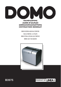 Handleiding Domo B3975 Broodbakmachine