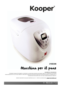 Manual Kooper 2165336 Bread Maker