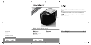 Manual SilverCrest SBB 850 EDS A1 Bread Maker