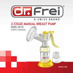 Manual Dr. Frei GM-20 Breast Pump