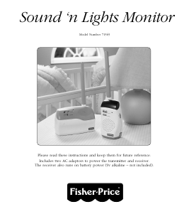 Manual Fisher-Price 71565 Baby Monitor