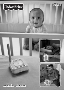 Manual Fisher-Price P1384 Baby Monitor