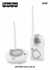 Manual Fisher-Price V4340 Baby Monitor