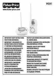 Manual Fisher-Price V4341 Baby Monitor