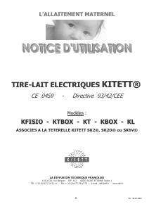 Mode d’emploi Kitett KBOX Tire-lait