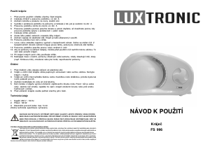 Manuál Luxtronic FS 996 Kráječ