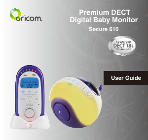 Manual Oricom Secure 610 Baby Monitor