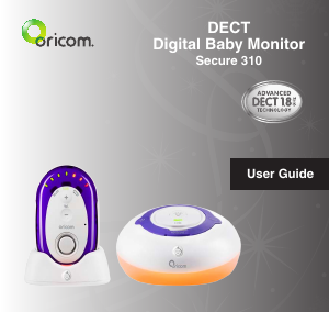 Manual Oricom Secure 310 Baby Monitor