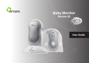 Manual Oricom Secure 50 Baby Monitor