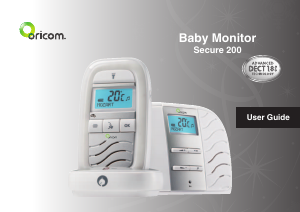 Manual Oricom Secure 200 Baby Monitor