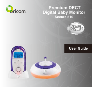 Manual Oricom Secure 510 Baby Monitor