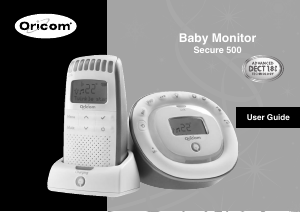 Manual Oricom Secure 500 Baby Monitor