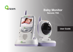 Manual Oricom Secure 700 Baby Monitor