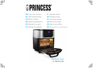 Handleiding Princess 182075 Aerofryer Oven