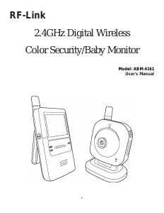 Manual RF-Link ABM-4161 Baby Monitor