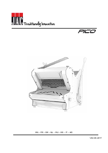 كتيب JAC Pico قطاعة الخبز